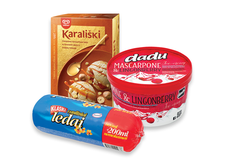 Valgomiesiems ledams dėžutėse Valgomiesiems ledams dėžutėse