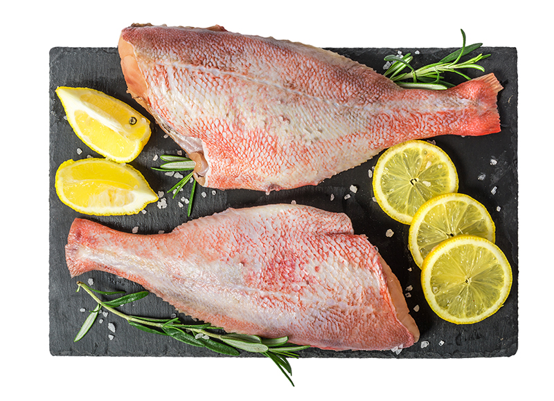 Atvėsintas, skrostas jūrinis ešerys, 1 kg