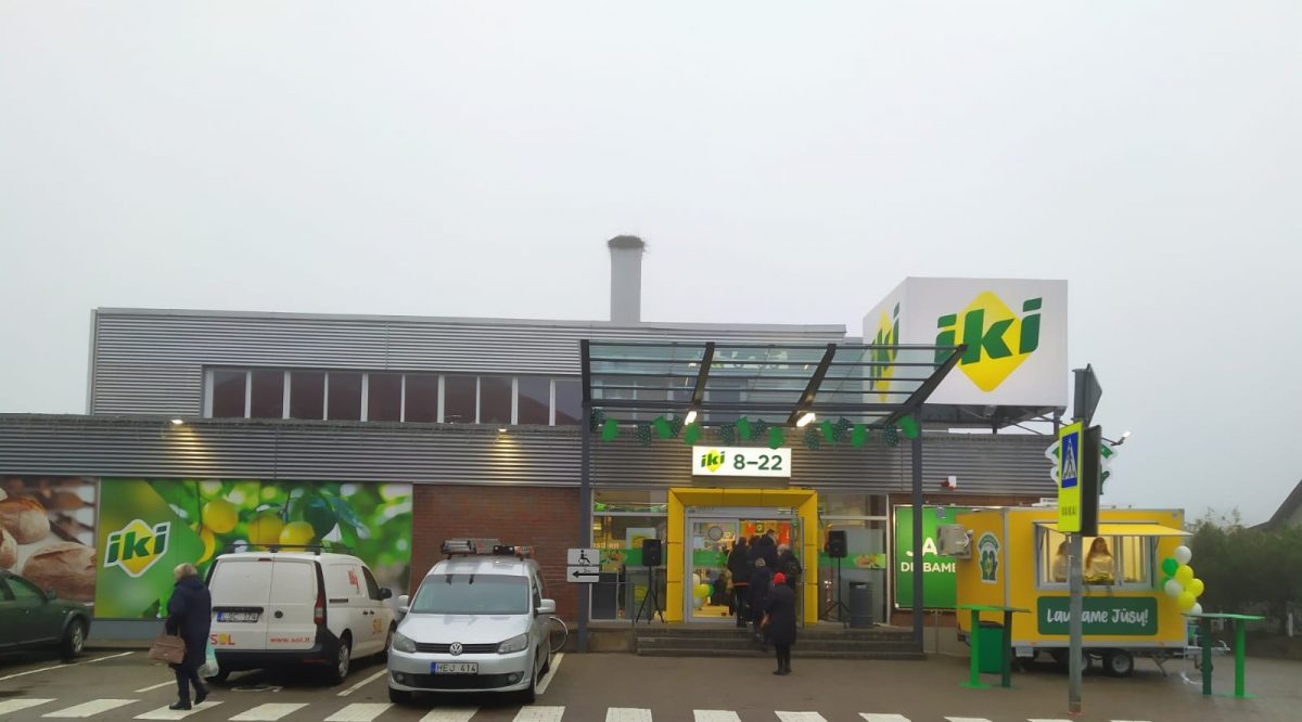 Atnaujintoje „Iki“ Rietave pirkėjų laukia didesnis pasirinkimas