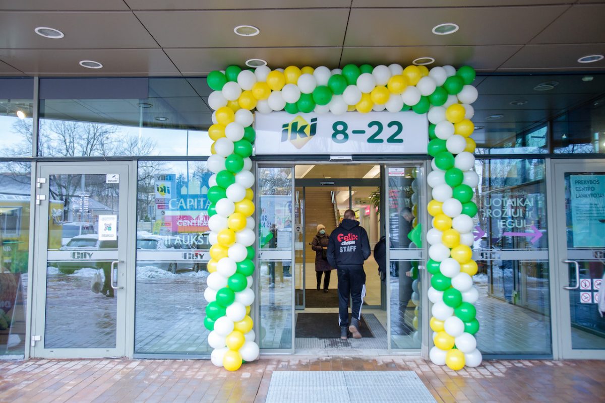 Vilniaus Naujamiestyje atidaryta nauja „Iki“ parduotuvė