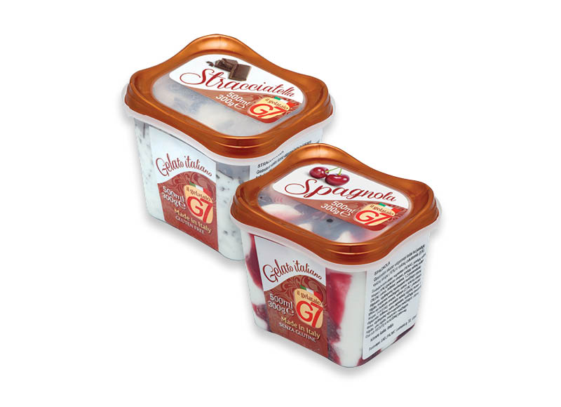 Valgomieji ledai STRACCIATELLA, SPAGNOLA
			, 
				 500 ml 2 rūšių, 5,58 Eur/l. A lygio parduotuvėse. Ir IKI EXPRESS