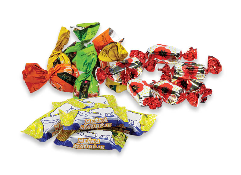 Sveriamiems saldainiams RAUDONOJI AGUONA, MIX, MEŠKA ŠIAURĖJE, 3 rūšių. A lygio parduotuvėse Sveriamiems saldainiams RAUDONOJI AGUONA, MIX, MEŠKA ŠIAURĖJE, 3 rūšių. A lygio parduotuvėse