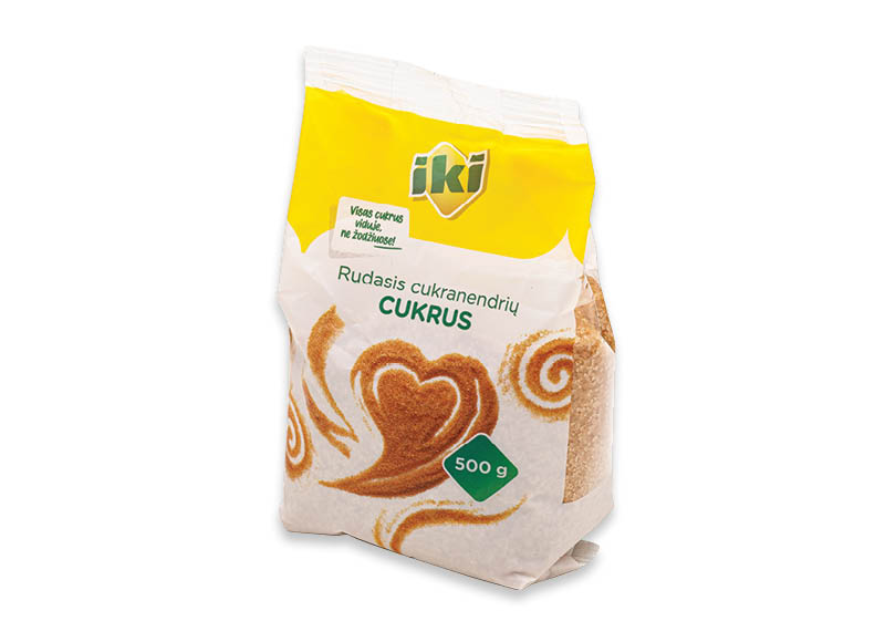 IKI rudasis cukranendrių cukrus
,
500 g, 1,58 Eur/kg IKI rudasis cukranendrių cukrus
,
500 g, 1,58 Eur/kg