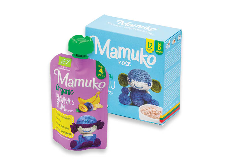 MAMUKO vaikų maistui, Įvairių rūšių