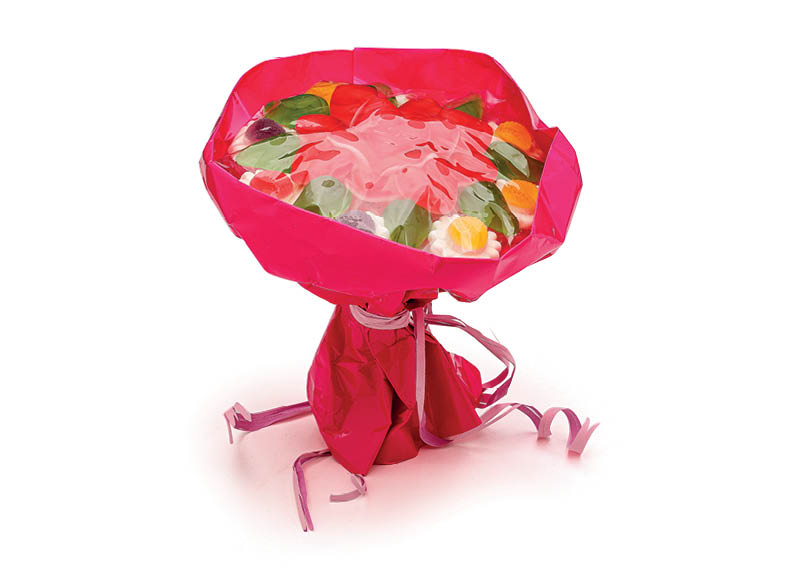 Guminukų rinkinys FLOWER CANDY
			, 
				 145 g, 34,41 Eur/kg