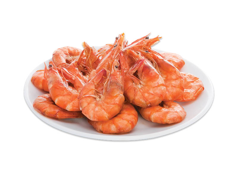 Atitirpintos virtos šiaurinės krevetės su kiautu
			, 
				 1 kg