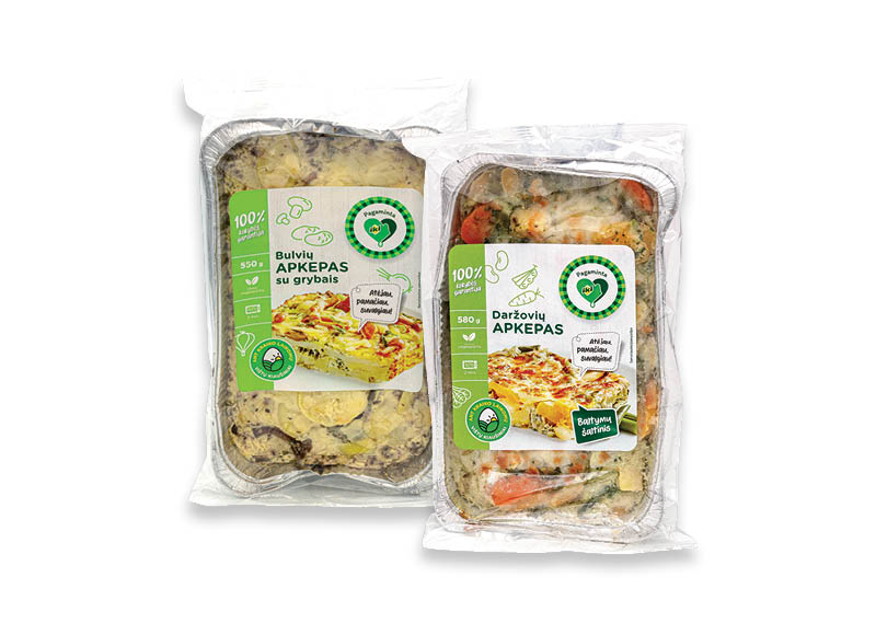 PAGAMINTA IKI daržovių apkepas
			, 
				 550 g, 580 g, 2 rūšių. A lygio parduotuvėse