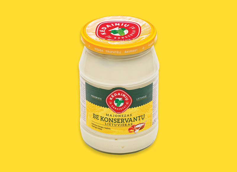 KĖDAINIŲ LIETUVIŠKAS majonezas be konservantų
			, 
				 430 g, 61 % rieb. 3,23 Eur/kg. Ir IKI EXPRESS