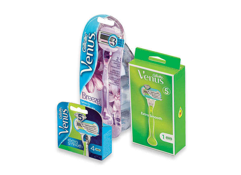 Moteriškiems skustuvams ir skutimosi kosmetikai GILLETTE VENUS
			, 
				 Įvairių rūšių