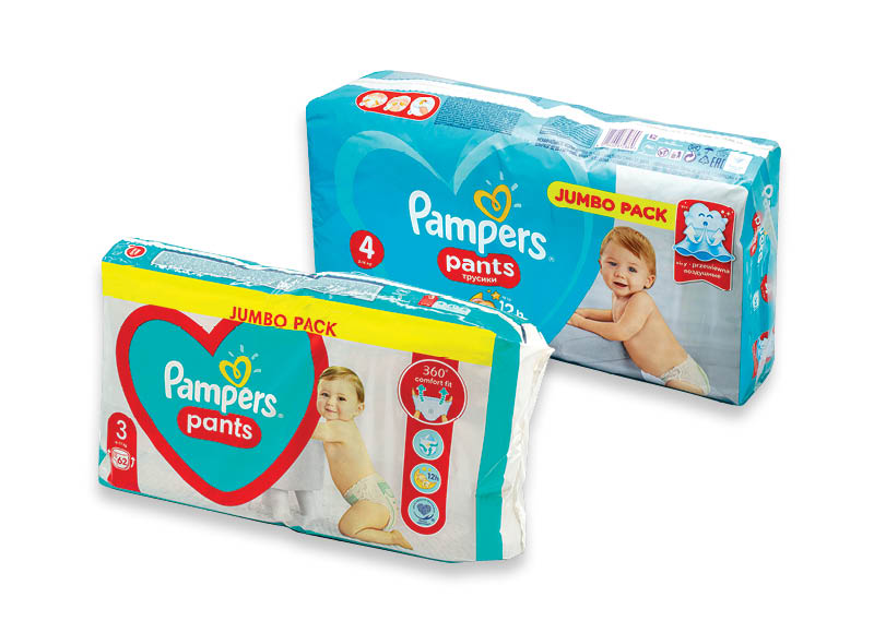 Sauskelnėms PAMPERS PANTS
,
5 rūšių Sauskelnėms PAMPERS PANTS
,
5 rūšių