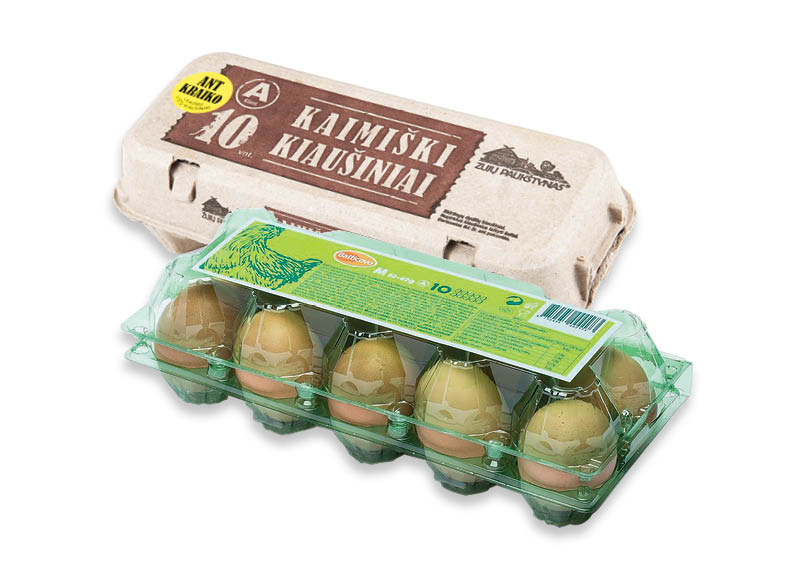 Vištų kiaušiniai rudu lukštu
,
10 vnt./pak., 2 rūšių, M dydžio, 0,10 Eur/vnt. Vištų kiaušiniai rudu lukštu
,
10 vnt./pak., 2 rūšių, M dydžio, 0,10 Eur/vnt.