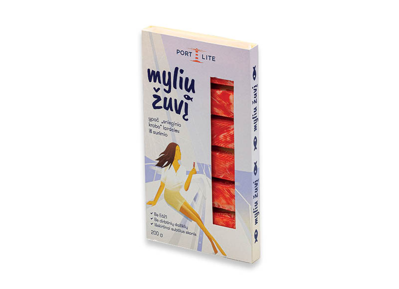 Atšaldytos snieginių krabų skonio lazdelės MYLIU ŽUVĮ
,
200 g, 6,75 Eur/kg Atšaldytos snieginių krabų skonio lazdelės MYLIU ŽUVĮ
,
200 g, 6,75 Eur/kg