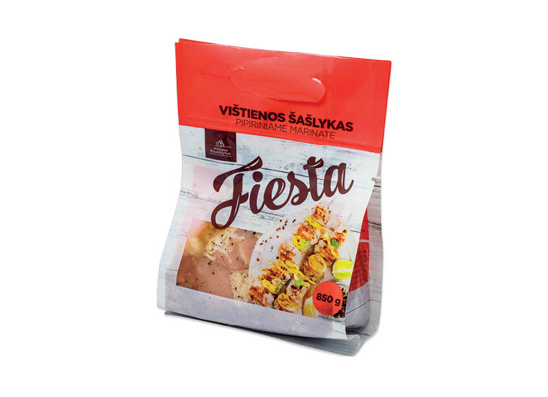 Vištienos šašlykas pipiriniame marinate FIESTA
			, 
				 850 g, 5,87 Eur/kg