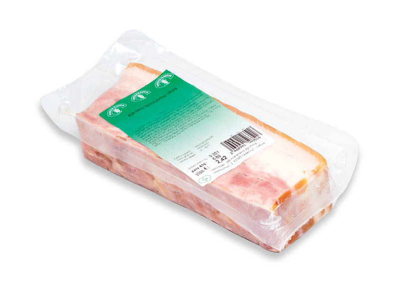 Karštai rūkyta KREKENAVOS kiaulienos šoninė
			, 
				 1 kg. Ir IKI EXPRESS