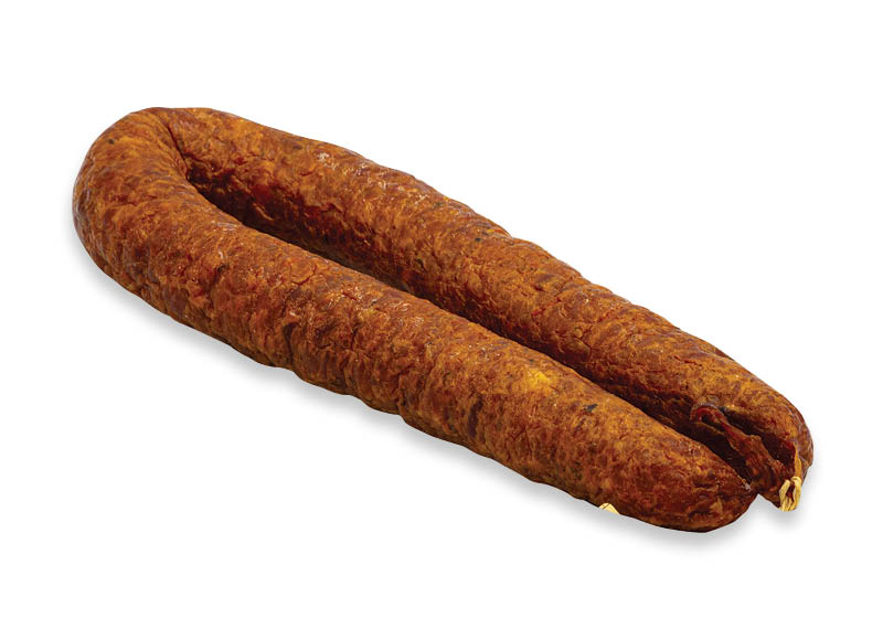 Karštai rūkyta ROKIŠKIO MĖSINĖS KAIMIŠKA RINKUTĖ
			, 
				 (sveriamoje vitrinoje), 1 kg. A lygio parduotuvėse