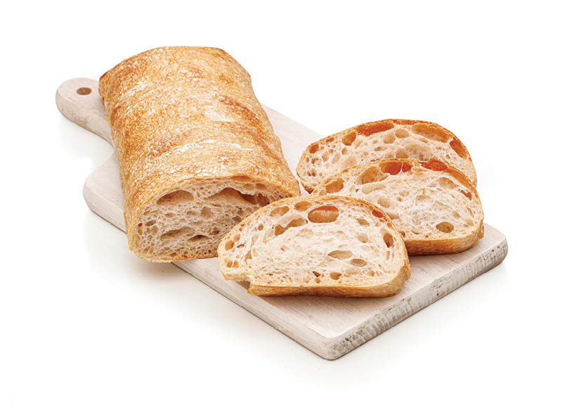 Šviesi duona ČIABATA
			, 
				 310 g, 320 g. A lygio parduotuvėse