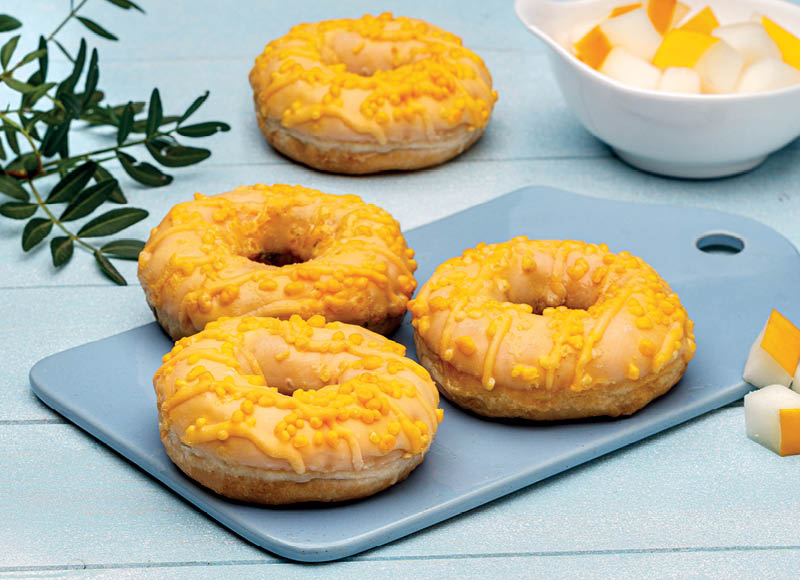 Spurga SAULĖ su melionų įdaru
			, 
				 70 g, 0,65 Eur/vnt. A lygio parduotuvėse