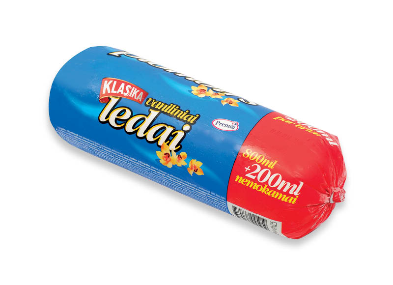Vaniliniai valgomieji ledai KLASIKA, 1 l, 2,78 Eur/vnt. Ir IKI EXPRESS