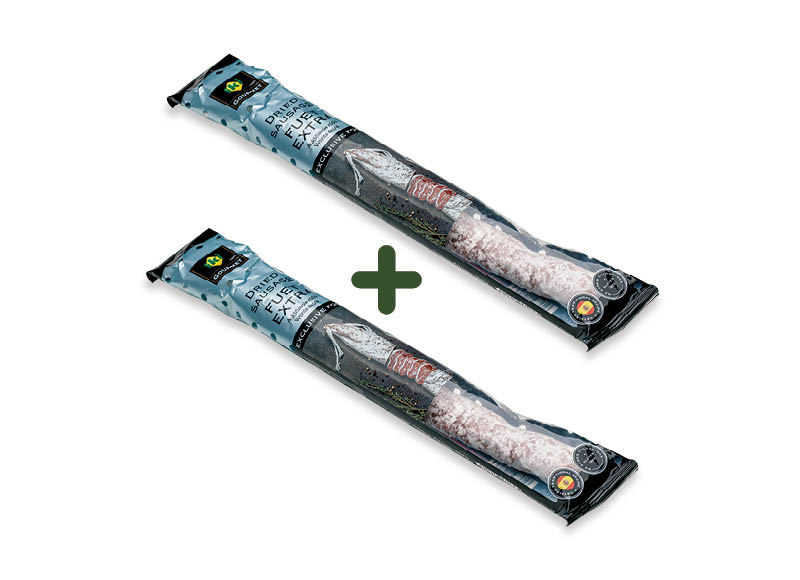 IKI GOURMET vytinta pelėsinė dešra FUET EXTRA
,
170 g, 2,99 Eur/vnt. A lygio parduotuvėse IKI GOURMET vytinta pelėsinė dešra FUET EXTRA
,
170 g, 2,99 Eur/vnt. A lygio parduotuvėse