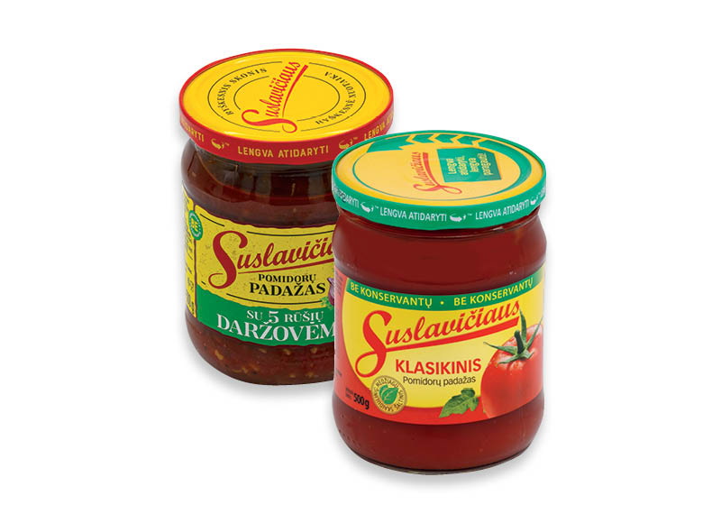 SUSLAVIČIAUS padažams