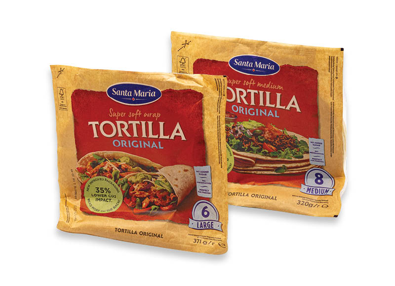 Tortilijoms SANTA MARIA TEX MEX, 200 g, 320 g, 371 g, 3 rūšių. A lygio parduotuvėse
