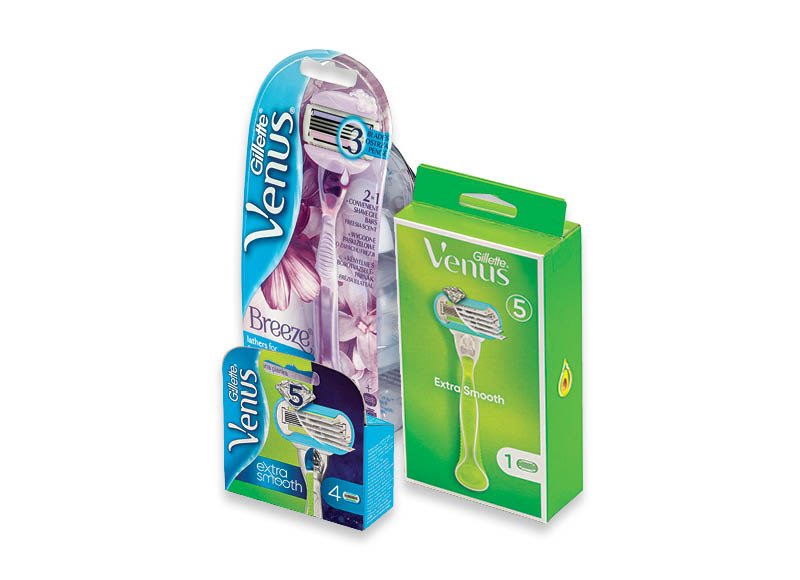 Sisteminiams skustuvams GILLETTE VENUS
			, 
				 įvairių rūšių. A lygio parduotuvėse