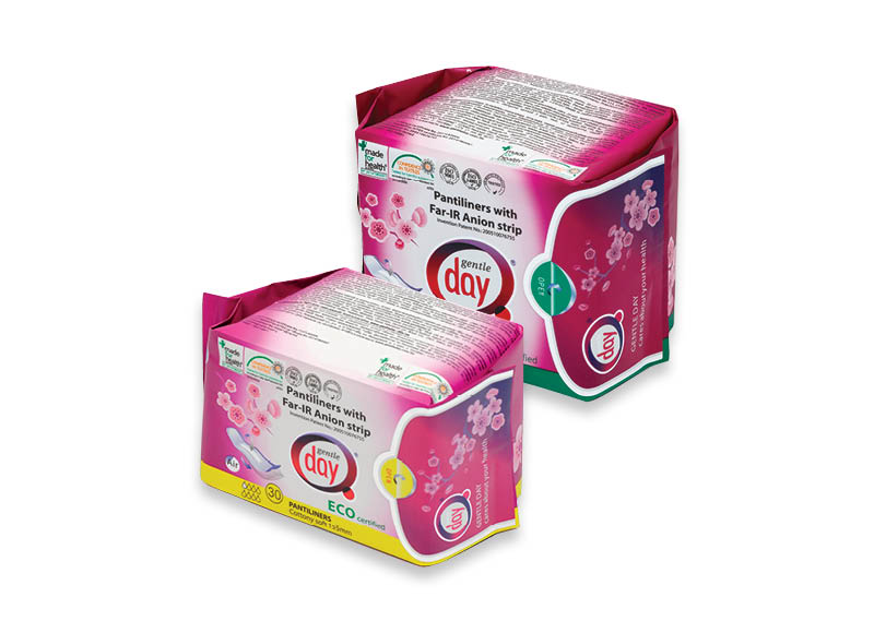 Produkcijai GENTLE DAY, 7 rūšių. A lygio parduotuvėse Produkcijai GENTLE DAY, 7 rūšių. A lygio parduotuvėse