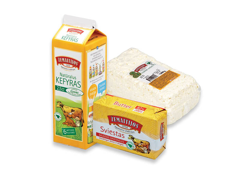 Pieno produktams ŽEMAITIJOS ILGAAMŽĖS TRADICIJOS