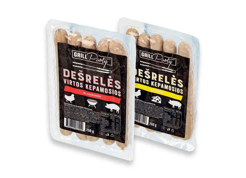 GRILL PARTY kepamosioms dešrelėms
			, 
				 250 g, 2 rūšių. A lygio parduotuvėse