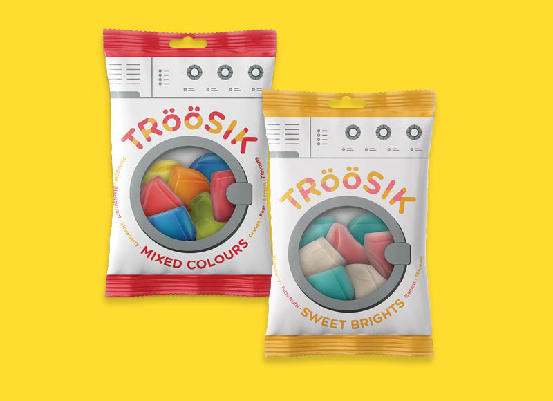 Guminukai TROOSIK
			, 
				 90 g, 5,44 Eur/kg. A lygio parduotuvėse