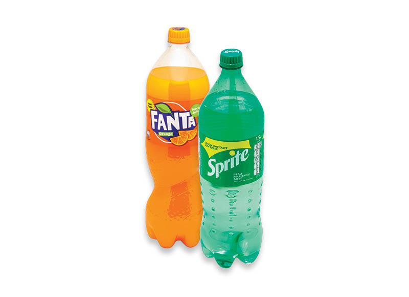 Gazuotas gėrimas FANTA, SPRITE Gazuotas gėrimas FANTA, SPRITE