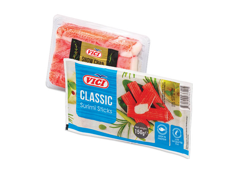 Krabų skonio lazdelėms VIČI, 150 g, 2 rūšių. A lygio parduotuvėse. Ir IKI EXPRESS Krabų skonio lazdelėms VIČI, 150 g, 2 rūšių. A lygio parduotuvėse. Ir IKI EXPRESS