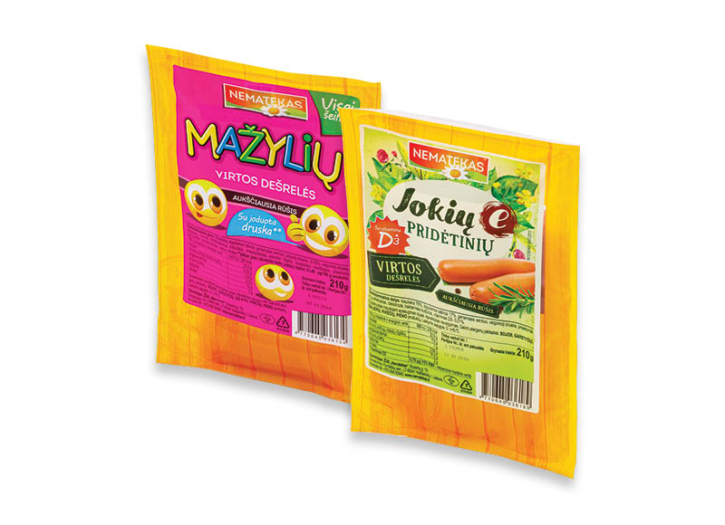 Virtoms NEMATEKO dešroms ir dešrelėms
			, 
				 180 g, 210 g, 300 g, 5 rūšių