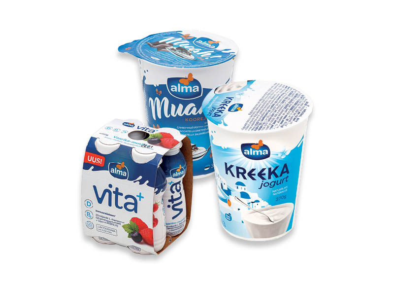 Jogurtams ALMA
			, 
				 9 rūšių