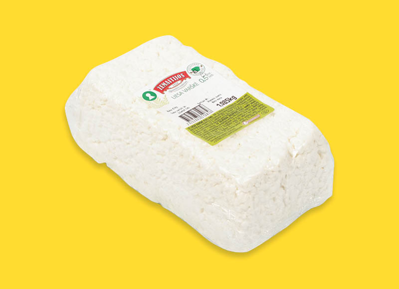 ŽEMAITIJOS liesa varškė
			, 
				 1 kg. A lygio parduotuvėse