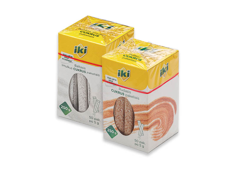 IKI smulkusis cukrus
,
250 g, 2 rūšių, 3,16 Eur/kg. Ir IKI EXPRESS IKI smulkusis cukrus
,
250 g, 2 rūšių, 3,16 Eur/kg. Ir IKI EXPRESS