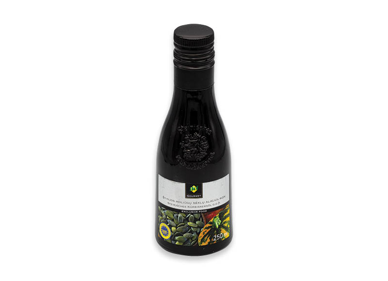 IKI GOURMET ŠTIRIJOS moliūgų sėklų aliejus su SGN, 250 ml, 31,96 Eur/l Kaina be kortelės 8,99 Eur