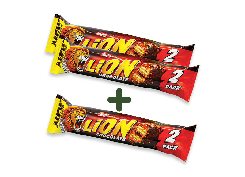 NESTLE LION batonėlis
			, 
				 60 g, 0,69 Eur/vnt.