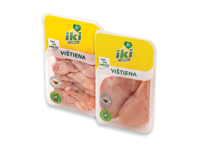 Fasuotai šviežiai vištienai