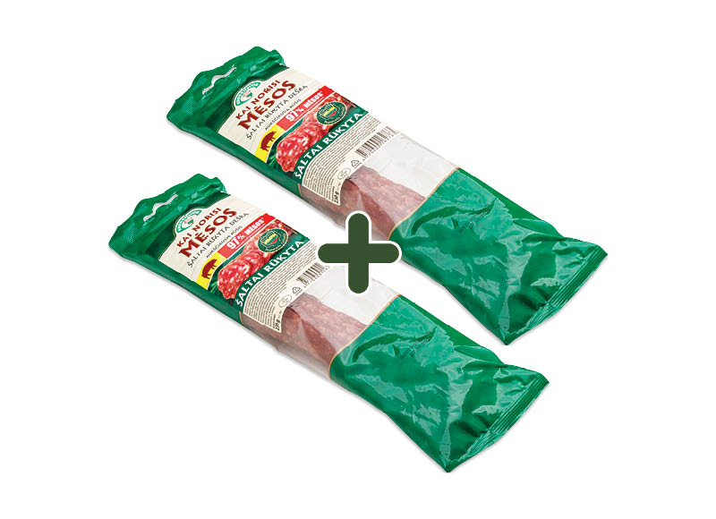 Šaltai rūkyta dešra KREKENAVOS KAI NORISI MĖSOS
,
230 g, 4,49 Eur/vnt. A lygio parduotuvėse Šaltai rūkyta dešra KREKENAVOS KAI NORISI MĖSOS
,
230 g, 4,49 Eur/vnt. A lygio parduotuvėse