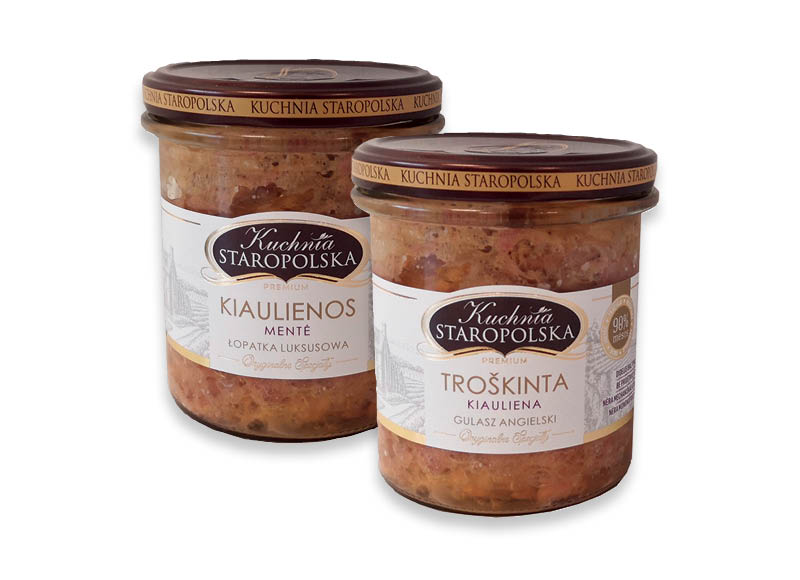 Mėsos konservai KUCHNIA STAROPOLSKA
			, 
				 300 g, 2 rūšių, 5,97 Eur/kg