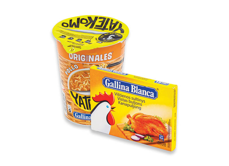 Produkcijai GALLINA BLANCA Produkcijai GALLINA BLANCA