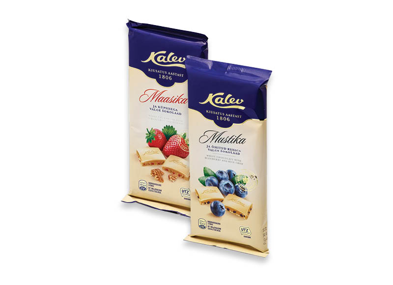 Šokolado plytelėms KALEV Šokolado plytelėms KALEV