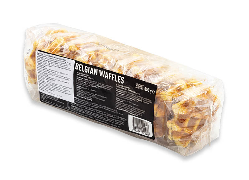 Šaldyti BELGIŠKI vafliai
			, 
				 550 g, 7,25 Eur/kg. A lygio parduotuvėse