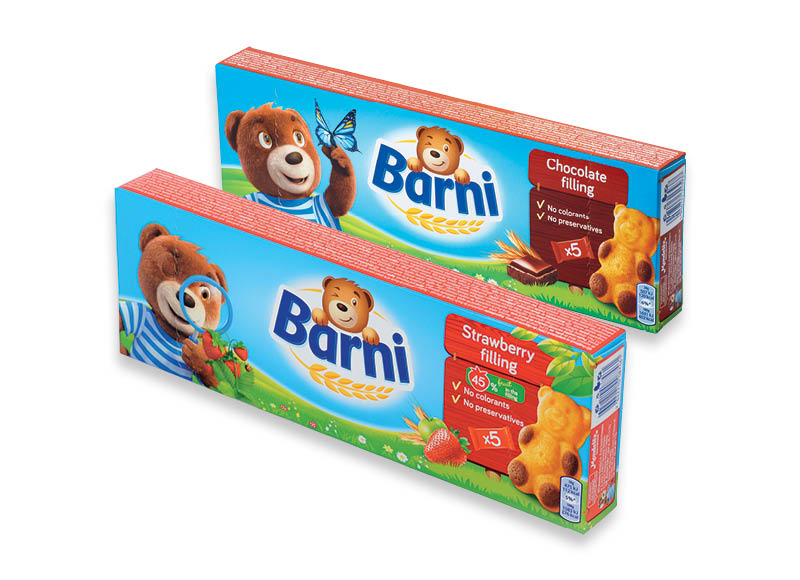Biskvitiniams pyragaičiams BARNI Biskvitiniams pyragaičiams BARNI