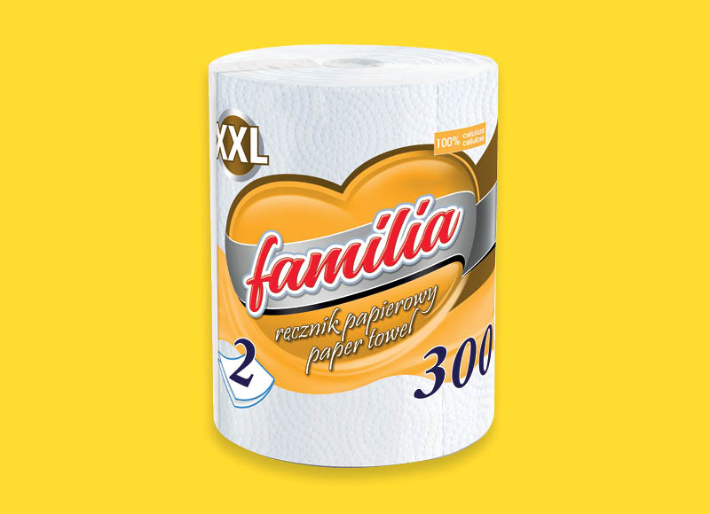 Popieriniai rankšluosčiai FAMILIA XXL
			, 
				 1 vnt.