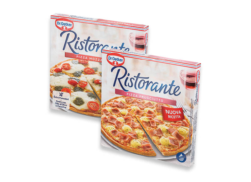 Šaldytoms picoms DR. OETKER RISTORANTE, 330 g, 335 g, 355 g, 4 rūšių. Ir IKI EXPRESS