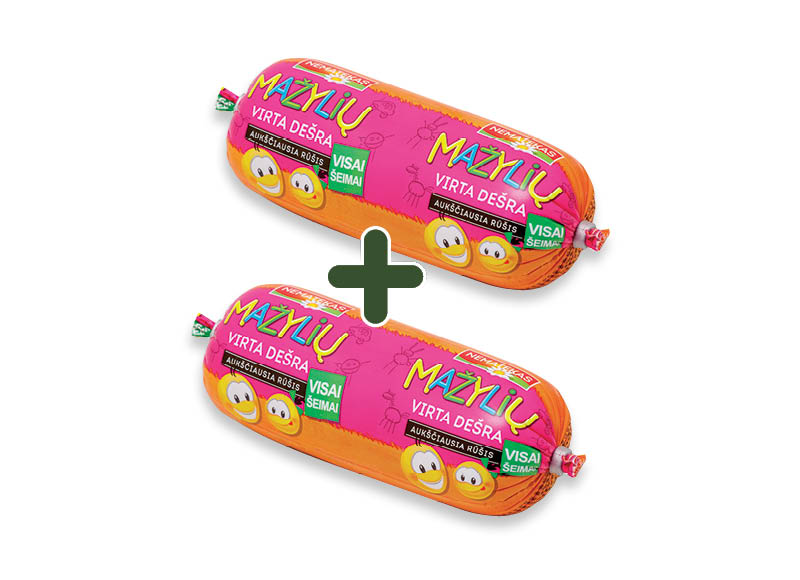 Nemateko virta MAŽYLIŲ dešra
			, 
				 aukščiausia rūšis, 300 g, 2,49 Eur/vnt.