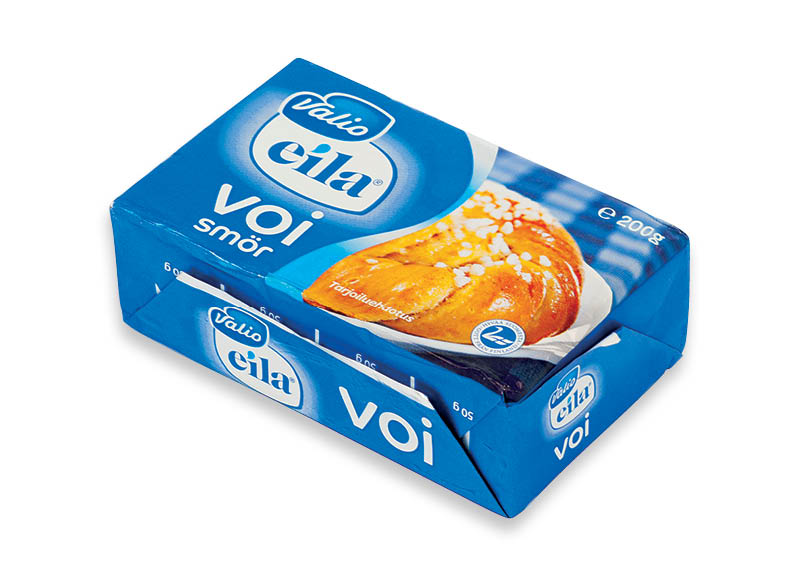 VALIO EILA sviestas be laktozės
			, 
				 200 g, 80 % rieb., 9,95 Eur/kg. A lygio parduotuvėse