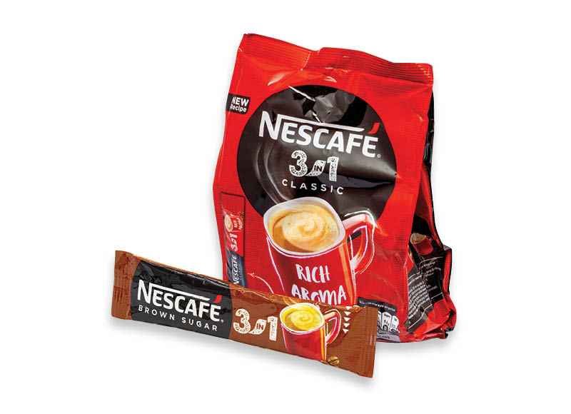 Kavos gėrimams NESCAFE, Įvairių rūšių